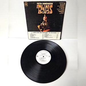 BYRDS - Fifth Dimension 1966 US WL Promo MONO LP David Crosby R McGuinn RARE